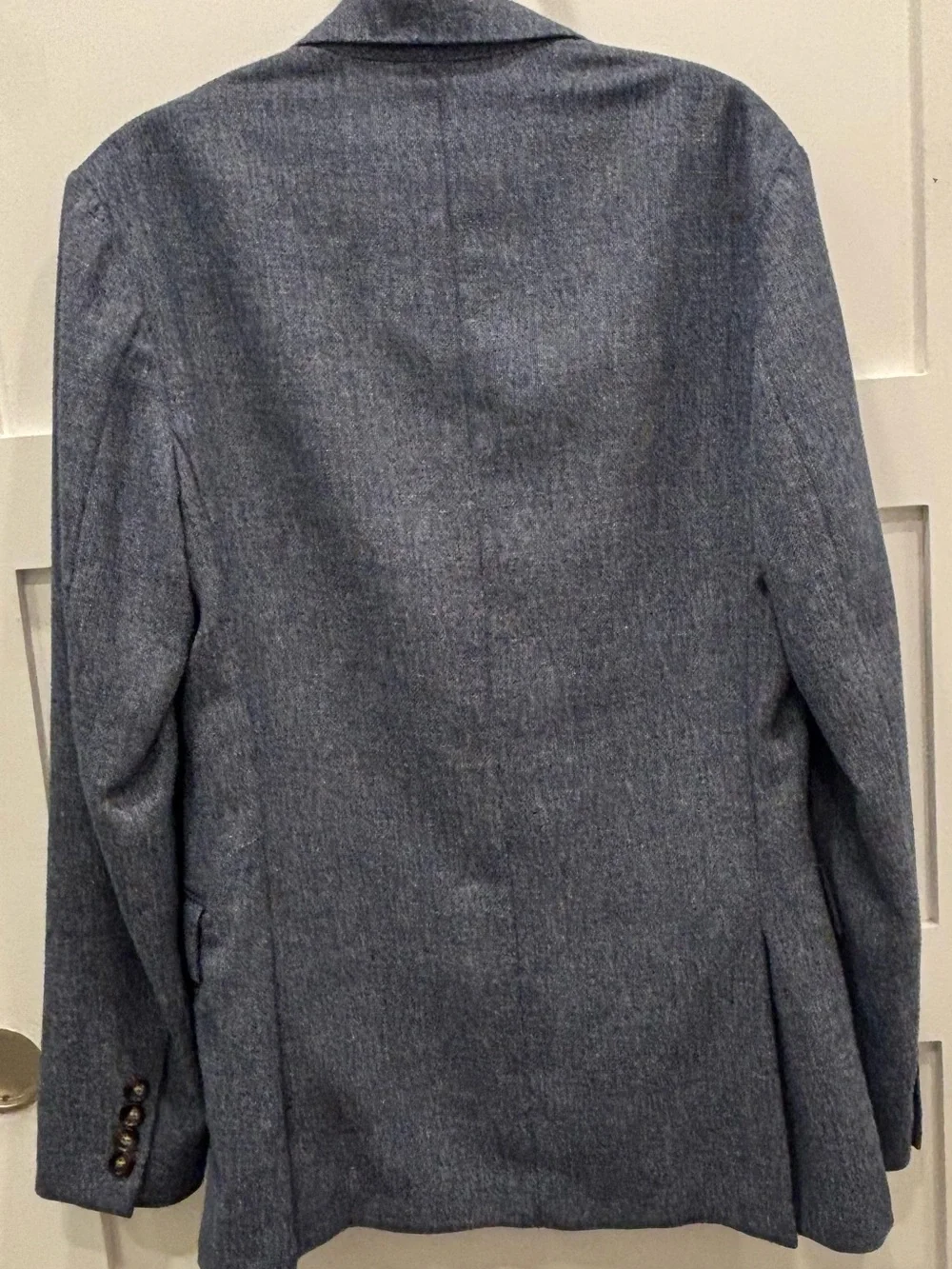 J. Crew  Thompson Navy Heather Two-Button Sport Coat & Tapered Leg Trousers
